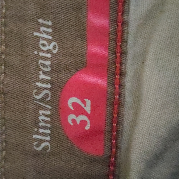 ❤️ Raw Yarm Industries Beige Jeans Pants 32 - Picture 7 of 10